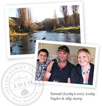 Tamati (Locky’s son), Locky Taylor & Ally Avery